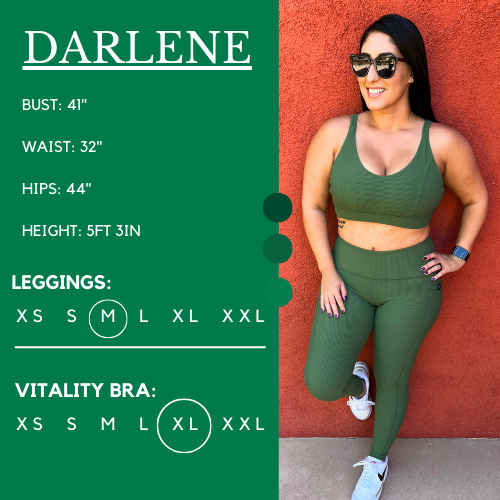 High Waist Ribbed Leggings for Women - Stretchy & Comfortable Hunter Green Yoga Pants - Perfect for Workouts, Lounge & Everyday Wear