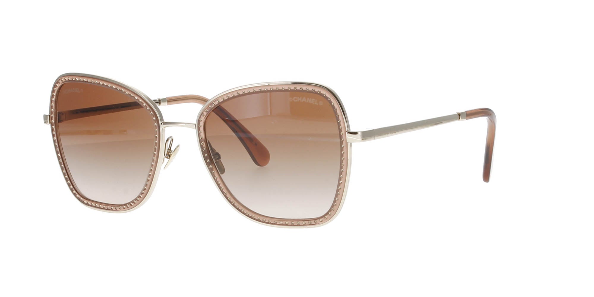 Luxury CHANEL Sunglasses with Diamantes - Designer Women's Fashion Sunglasses for Everyday Wear & Special Occasions