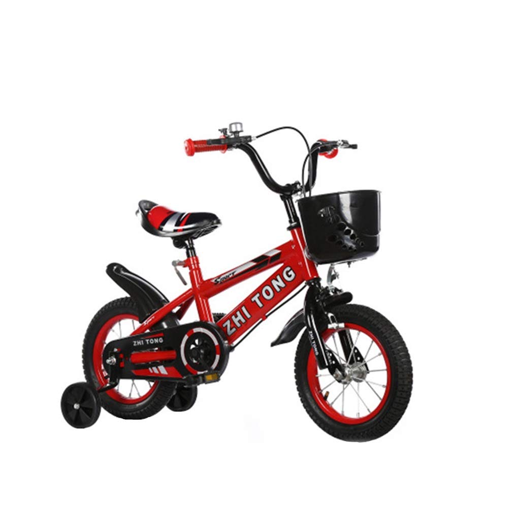 **Kids Bicycle for Boys & Girls Ages 2-7 | 14 Inch Lightweight Bike with Comfortable Seat | 3 Color Options (Red) | Perfect for Outdoor Play, Park Rides & Neighborhood Adventures**