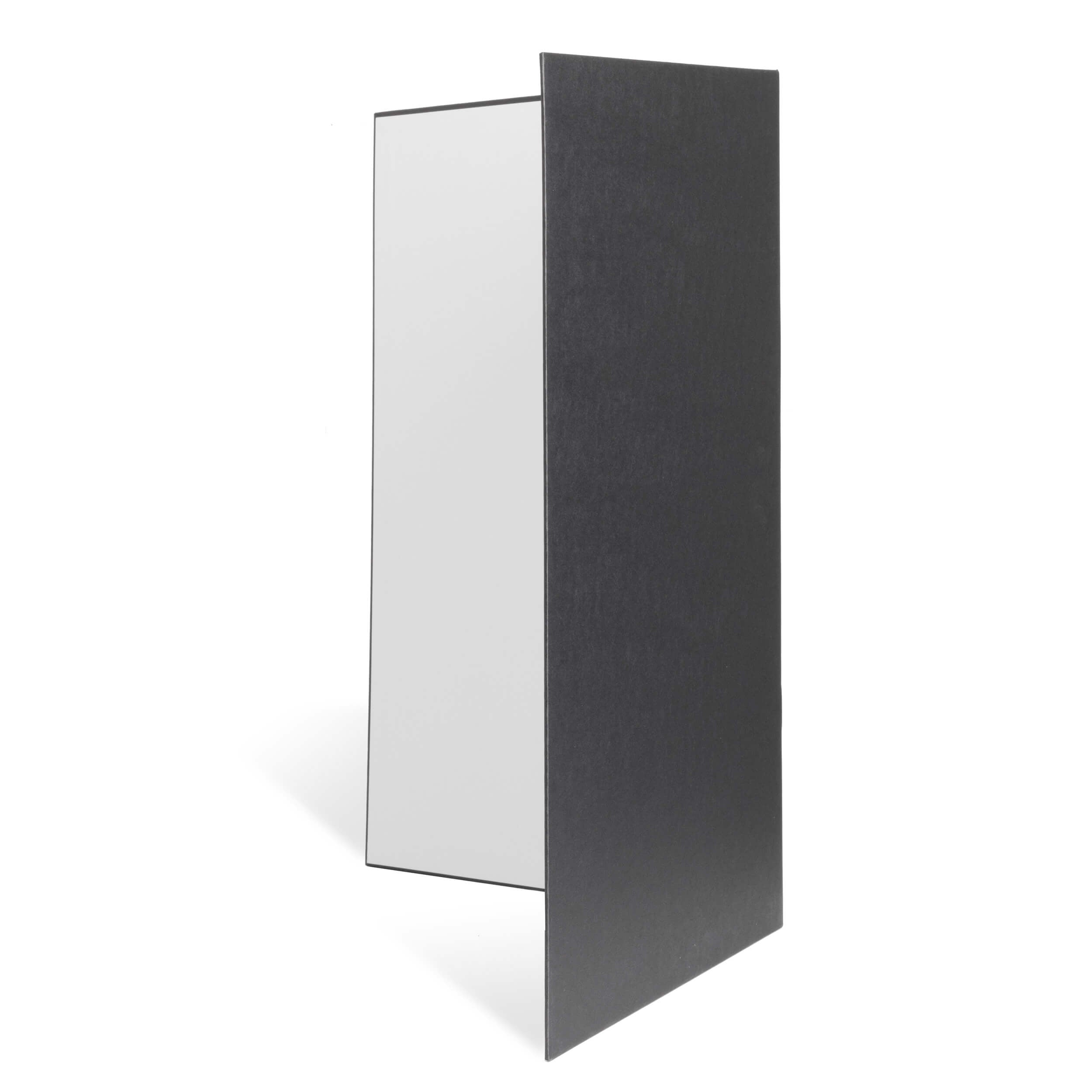 Mini Table Top V Flat Light Reflector Board - Soft Silver, Black & White - 29x42x0.5cm - Perfect for Product Photography, YouTube Videos & Portrait Lighting