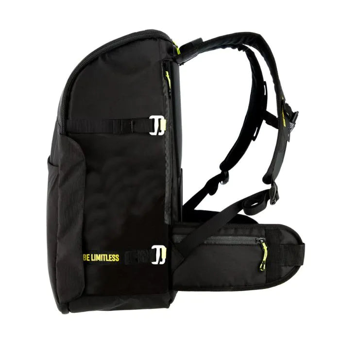 Aqua Sphere Transition Backpack - Waterproof Swim Bag for Triathlon & Swim Training | Black & Bright Yellow | Perfect for Pool, Gym & Travel Accessories