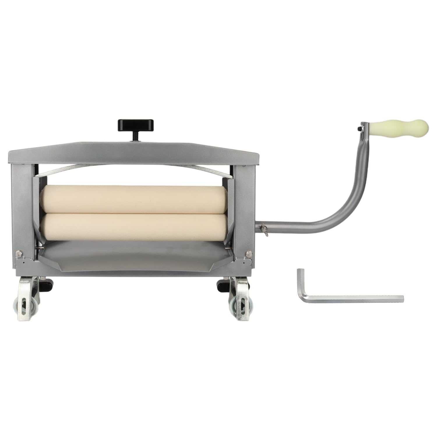 Heavy Duty Clothes Wringer - Off Grid Laundry Wringer for Chamois Cloth, Sponge & Towels | Durable Steel Frame with Rubber Rollers | Perfect for RV, Camping & Emergency Preparedness