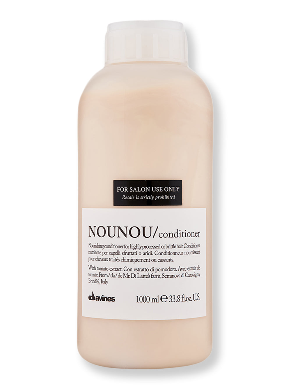 Davines Nounou Hair Conditioner - Nourishing & Repairing Treatment for Dry & Damaged Hair - Perfect for Daily Use & Salon-Quality Results at Home