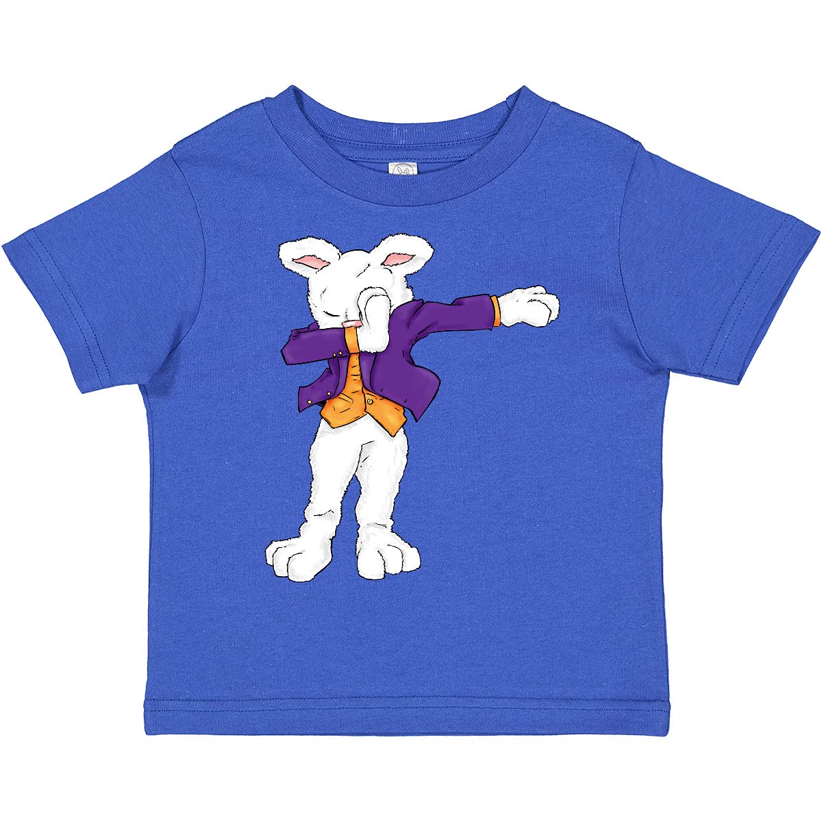 Inktastic Easter Bunny Dab Toddler T-Shirt - Cute Bunny Design for Kids, Easter Outfit, Holiday Gift, Fun Party Wear for Toddlers & Children