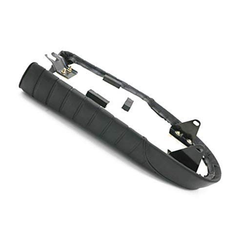 Black Motorcycle Solo Hump Seat for Honda Kawasaki Suzuki Yamaha BMW - Custom Old School Style for Cruiser & Chopper Bikes - Perfect for Long Rides & Custom Builds