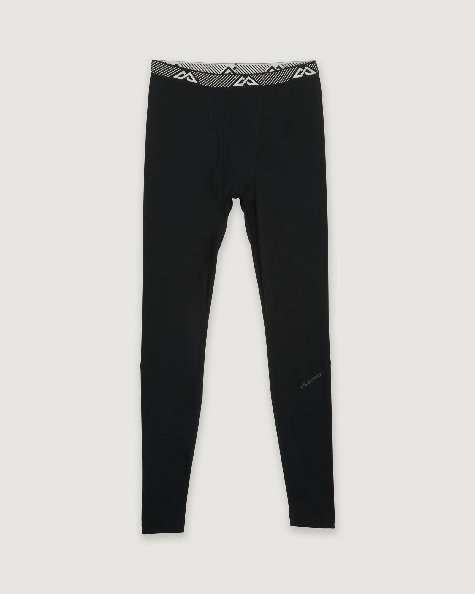 KMDAction Men's Thermal Underwear Long Johns Pants - Black | Winter Base Layer for Cold Weather, Hiking & Outdoor Activities