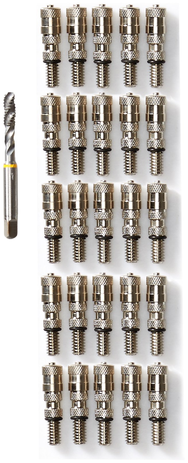 **Ken-tool KEN29981 TPMS Sensor Savers Refill Set with Tap - 25 Piece Kit for Tire Pressure Monitoring System (TPMS) Repair - Perfect for Auto Shops & DIY Enthusiasts**