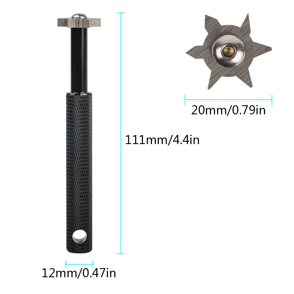 HIFROM Golf Club Groove Sharpener & Cleaner Set - Retractable Cord Brush for Golf Club Maintenance | Perfect for Golf Course & Driving Range Practice