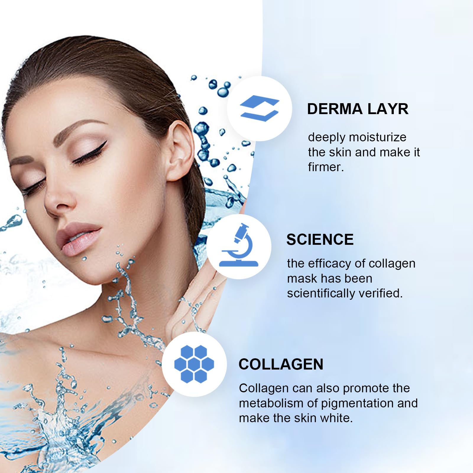 Collagen Moisturizing Face Spray for Fine Lines & Wrinkles - Anti-Aging Forehead Care, Skin Firming & Hydration - Daily Use for Dry Skin, Makeup Setting & On-The-Go Refreshment