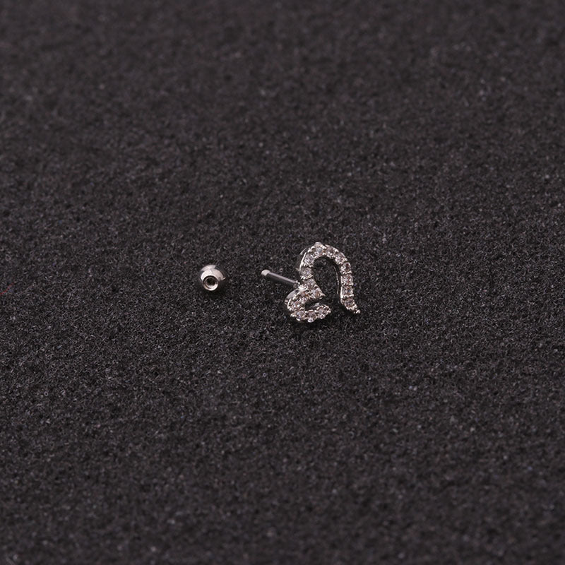 20G Pineapple Cactus Conch Daith Stud Earrings - Hypoallergenic Body Jewelry for Cartilage Piercing | Perfect for Everyday Wear, Parties & Gifts | HSPJ1980