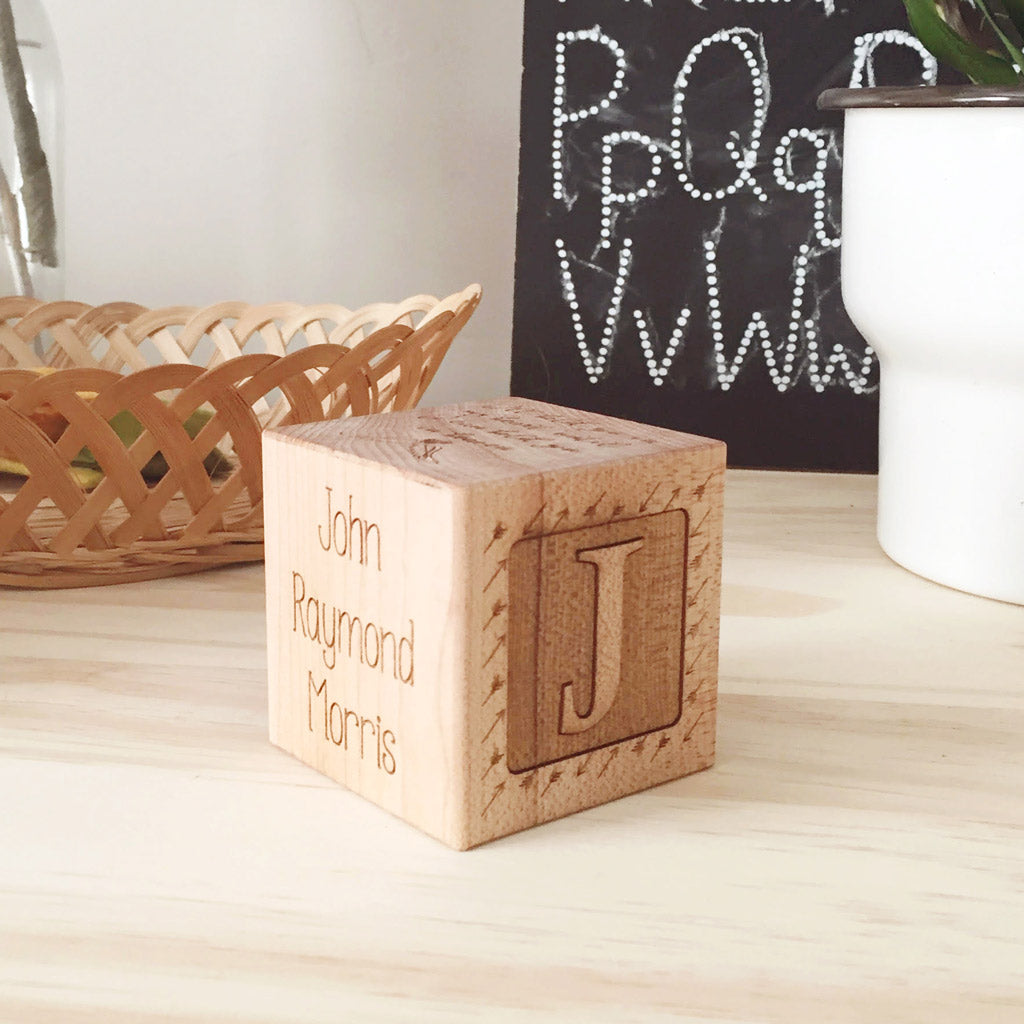 Personalized Baby Memorial Keepsake Block - Engraved Wooden Photo Frame for Cherished Memories | Perfect for Nursery Decor, Baby Shower Gifts & Angel Remembrance