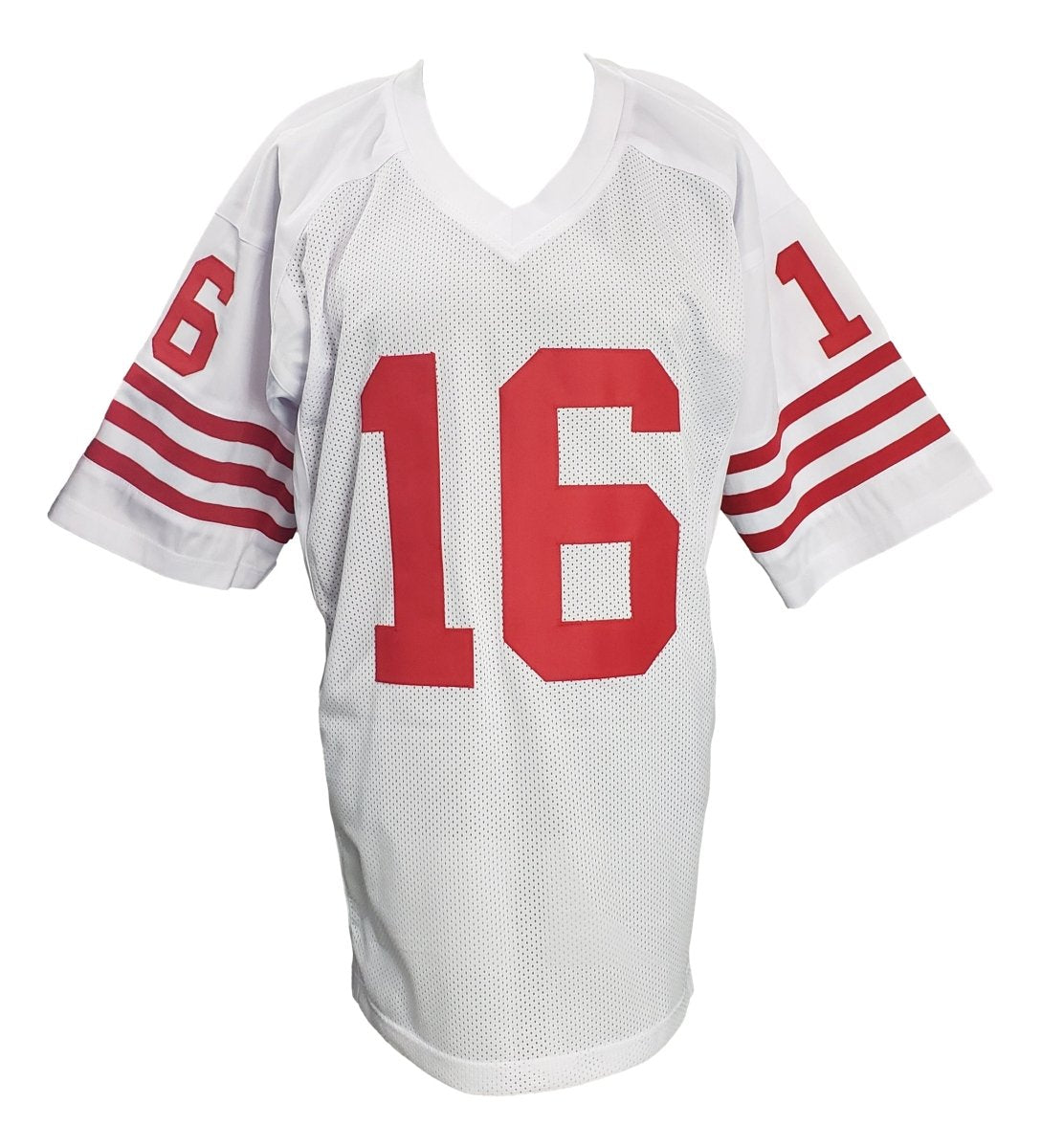 Authentic Joe Montana San Francisco 49ers Signed White Football Jersey with JSA Certification - Perfect for Collectors, Sports Memorabilia Displays & 49ers Fan Gifts