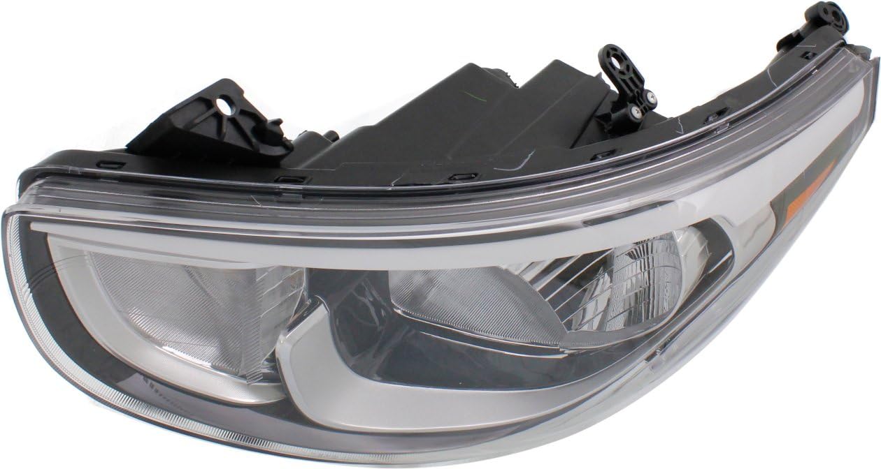 HY2502192 / 921011R710 Headlamp Replacement for Hyundai Accent 2015-2017 - Perfect Fit, OEM Quality - Upgrade Your Night Driving Safety