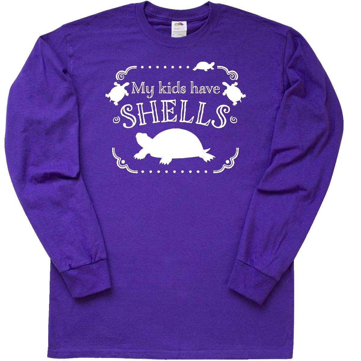 Inktastic Turtle Family Pets Long Sleeve T-Shirt for Kids