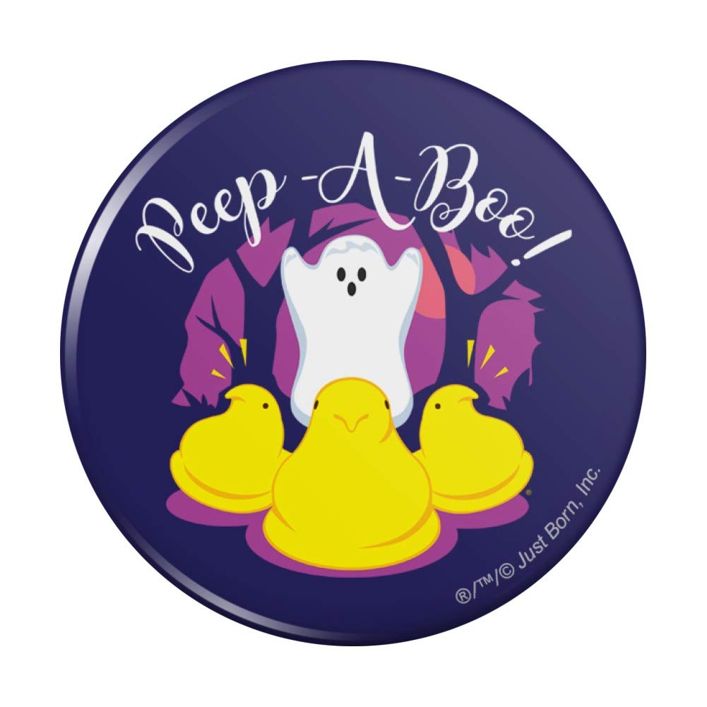 Peek-A-Boo Ghost Halloween Fridge Magnet - Funny Kitchen & Locker Decoration for Spooky Season Decor