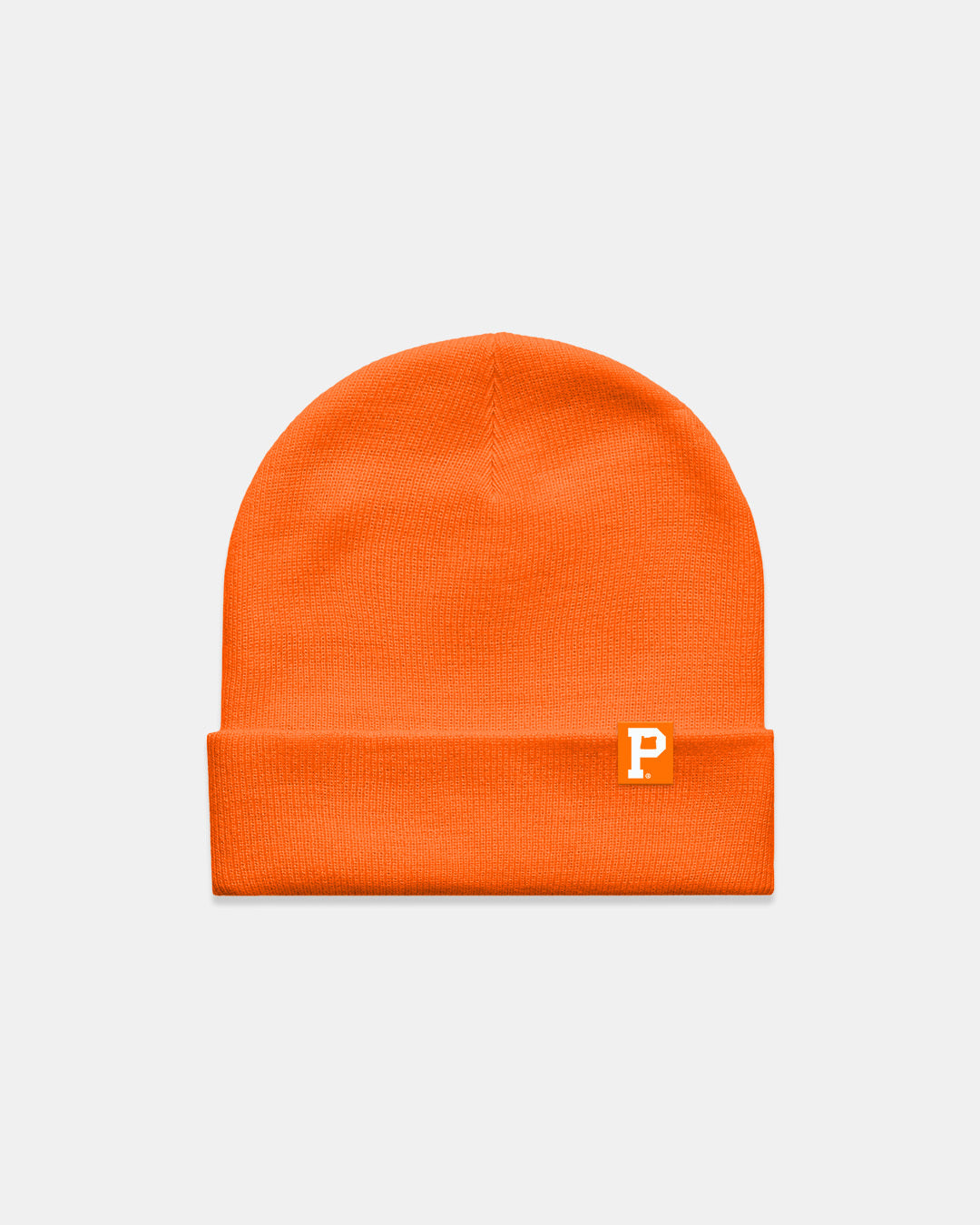 Burnside Beanie Safety Orange - Warm Winter Knit Hat for Men & Women - Perfect for Outdoor Activities, Hiking, and Cold Weather Fashion