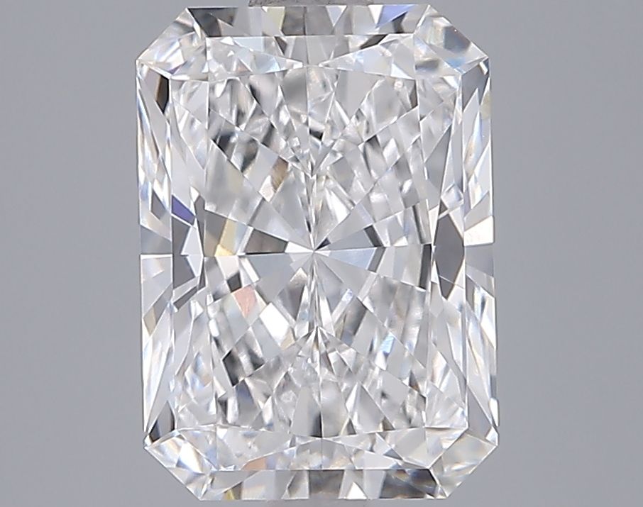 3.04 Carat D Color VVS2 Clarity Radiant Cut Lab-Grown Diamond for Engagement Rings & Fine Jewelry