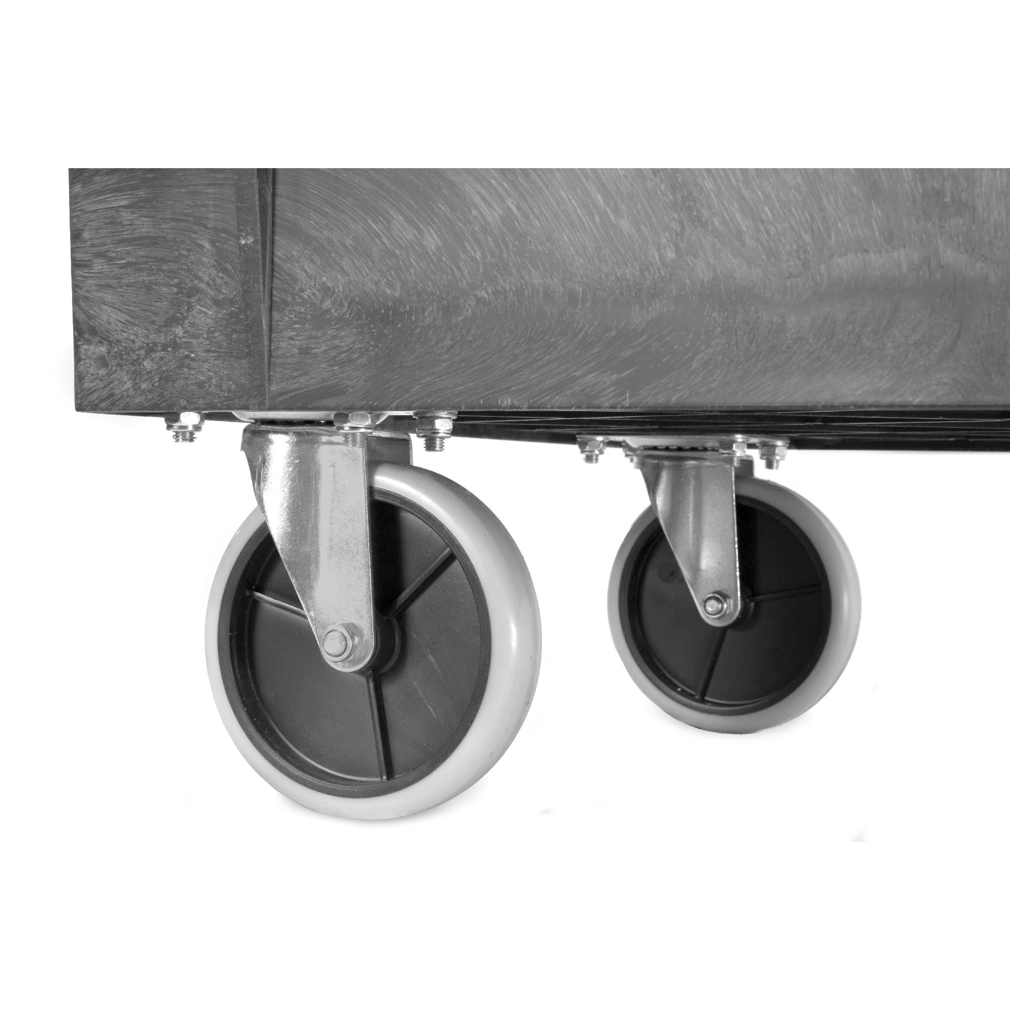 WEN 73009 Heavy Duty 2-Shelf Utility Cart with 500 lb Capacity, 40