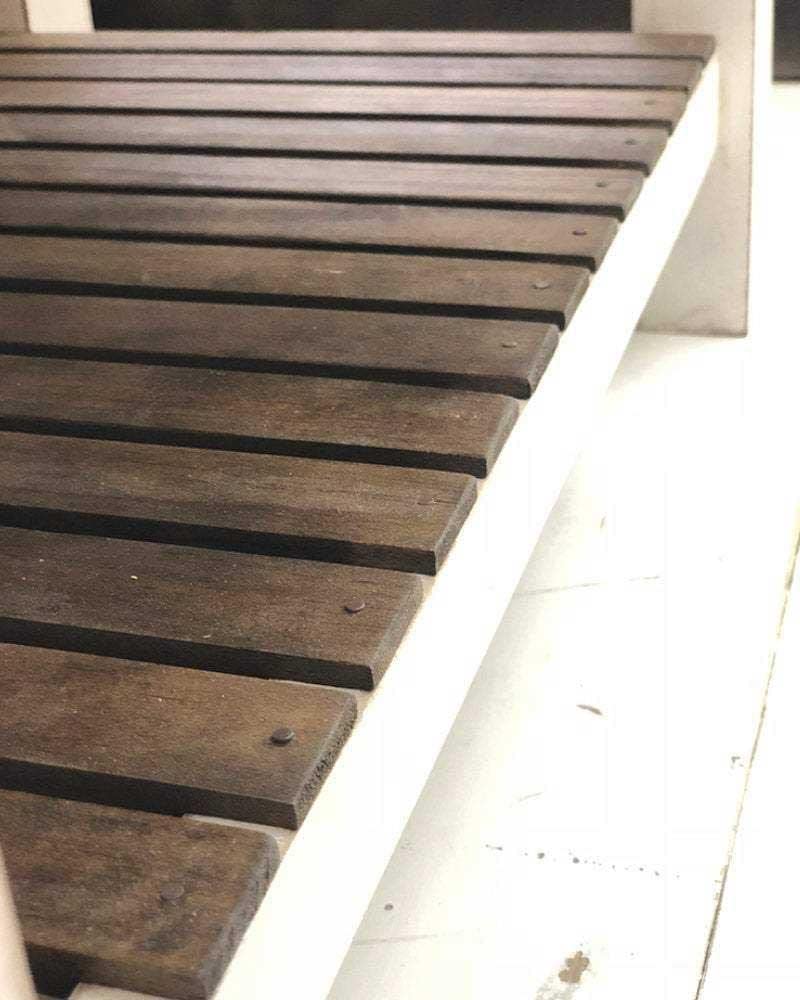 Headhouse Table No. 2: Solid Wood Farmhouse Coffee Table - Early American & Black Finish - Perfect for Living Room, Rustic Home Decor & Cozy Gatherings