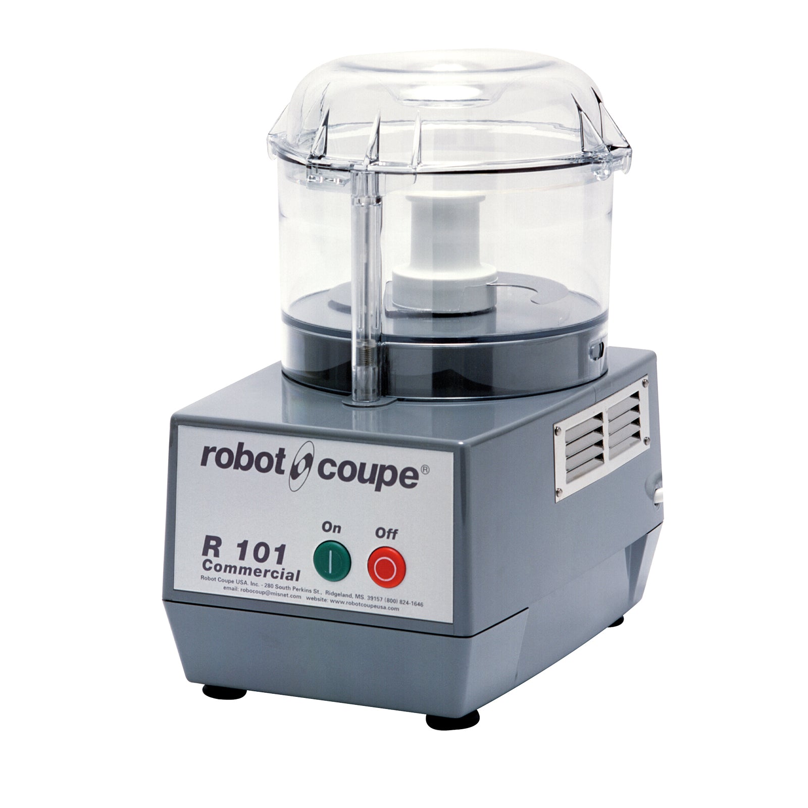 Robot Coupe 2.5L Professional Food Processor - Compact Countertop Blender for Chopping, Slicing & Pureeing - Perfect for Home Kitchens & Restaurants
