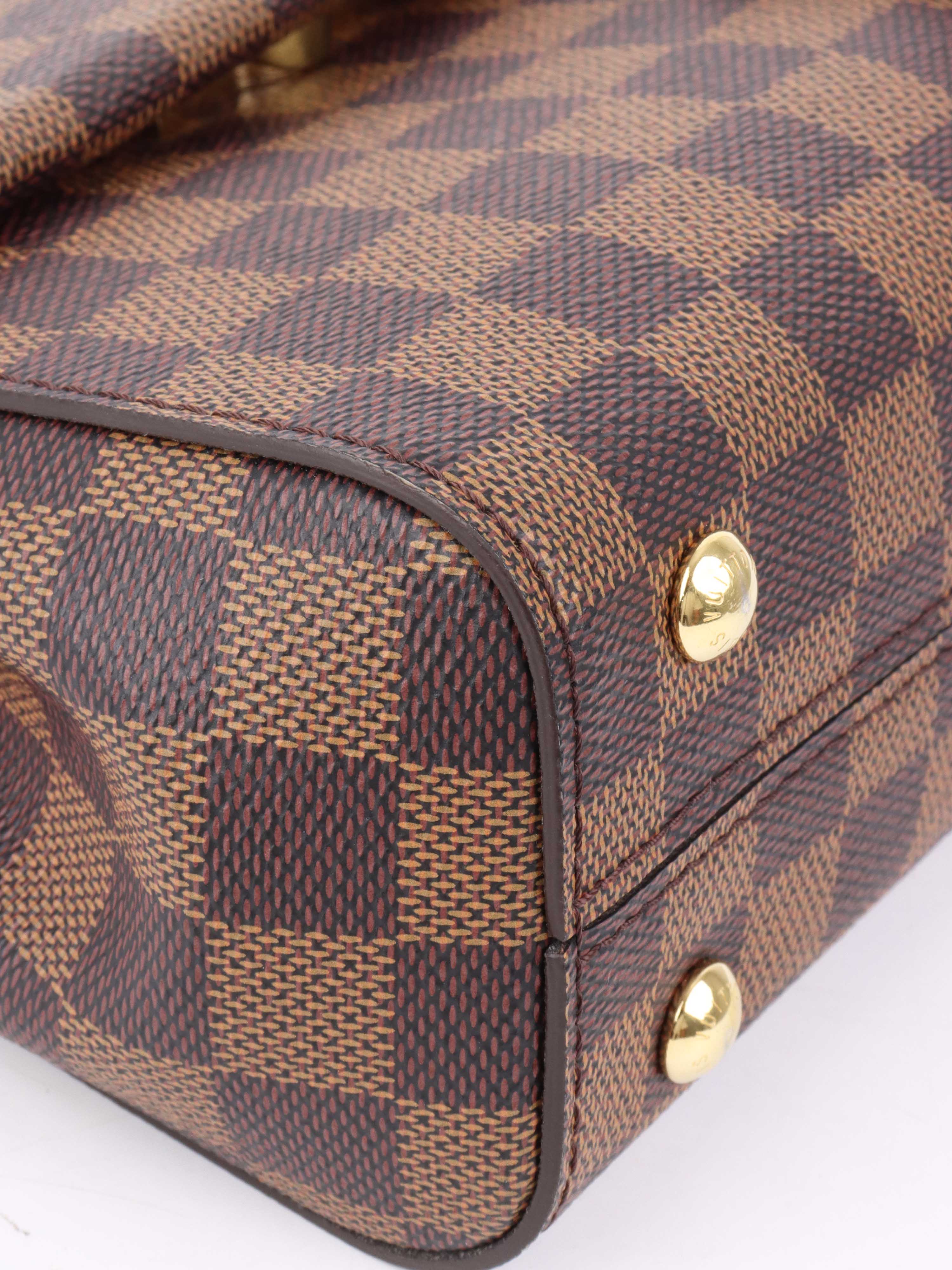 Louis Vuitton Damier Ebene Mini Cluny Crossbody Bag - Luxury Leather Handbag for Women, Perfect for Everyday Use & Special Occasions