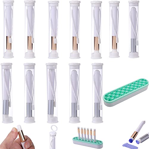 6 Golden+6 Sliver Brushes+1 Rack