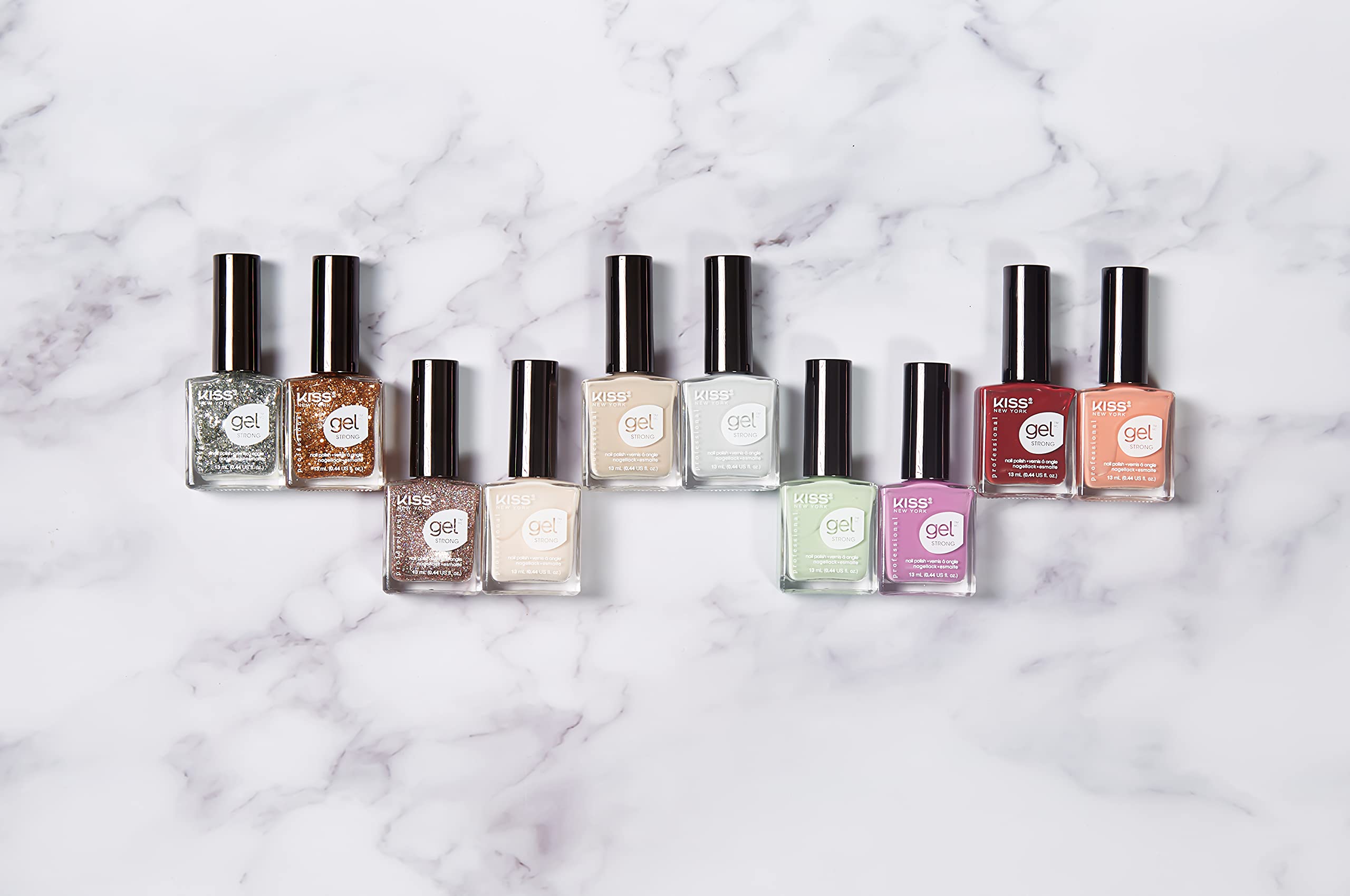 Sweet Mint Gel Strong Nail Polish 0.44oz - Salon Quality at Home