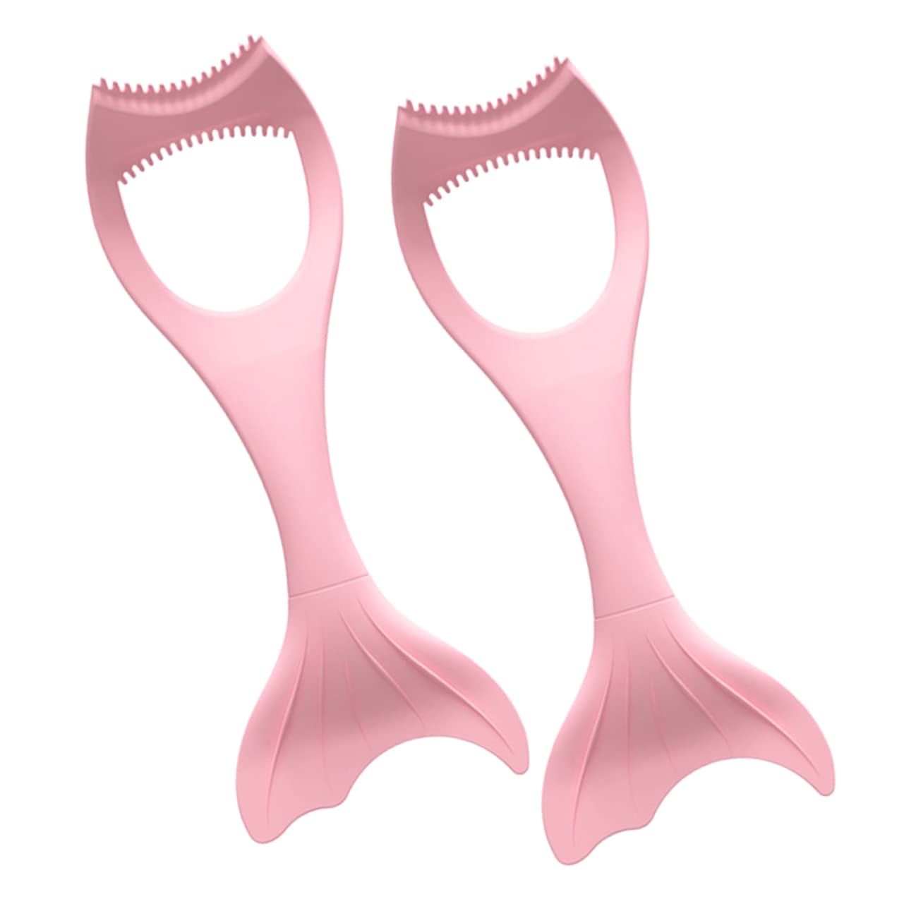 Healeved 2-Pack Silicone Mascara Brush & Ice Cube Tray Set - Pink Silica Gel Beauty Tool for Eyelash Extension & Cocktail Ice Cubes - Perfect for Makeup Artists & Home Bartenders