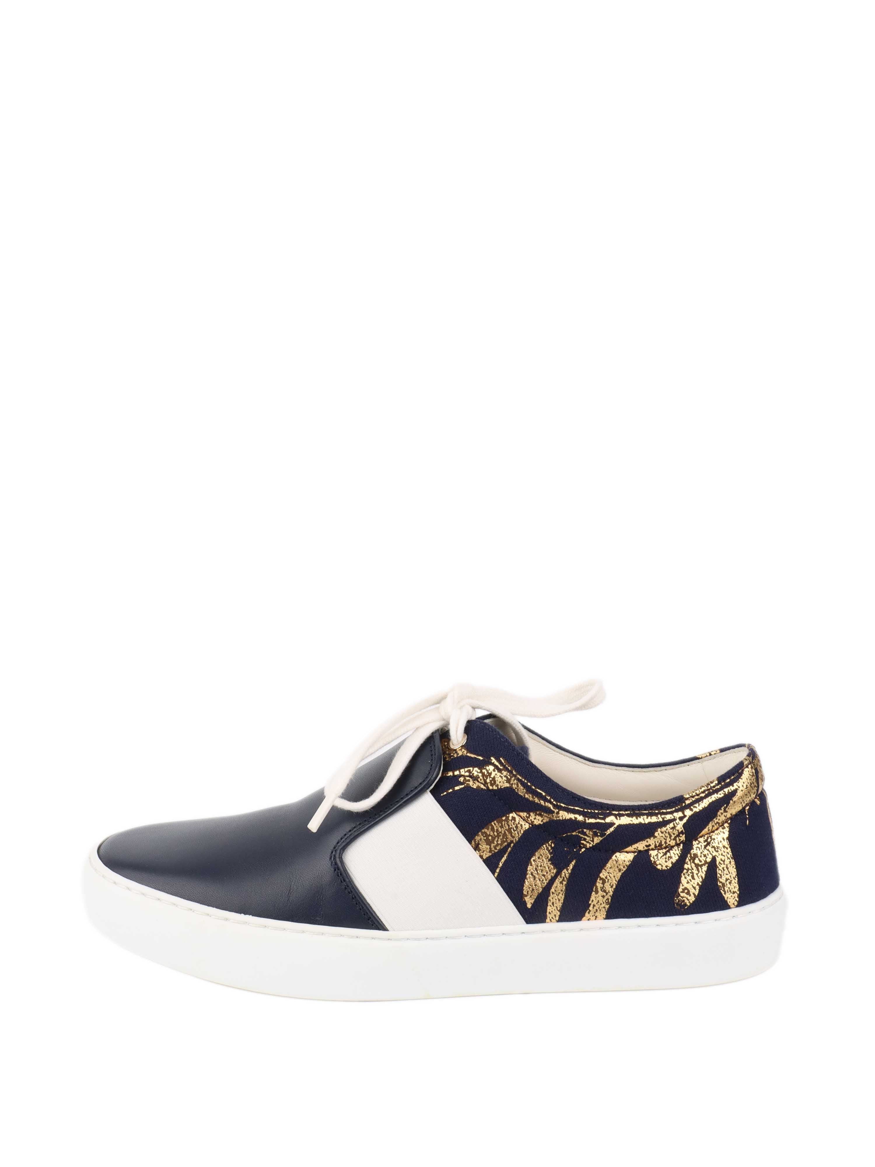 Chanel Navy Blue Sneakers for Women - Luxury Casual Shoes for Running, Walking & Everyday Wear | Comfortable & Stylish Designer Footwear