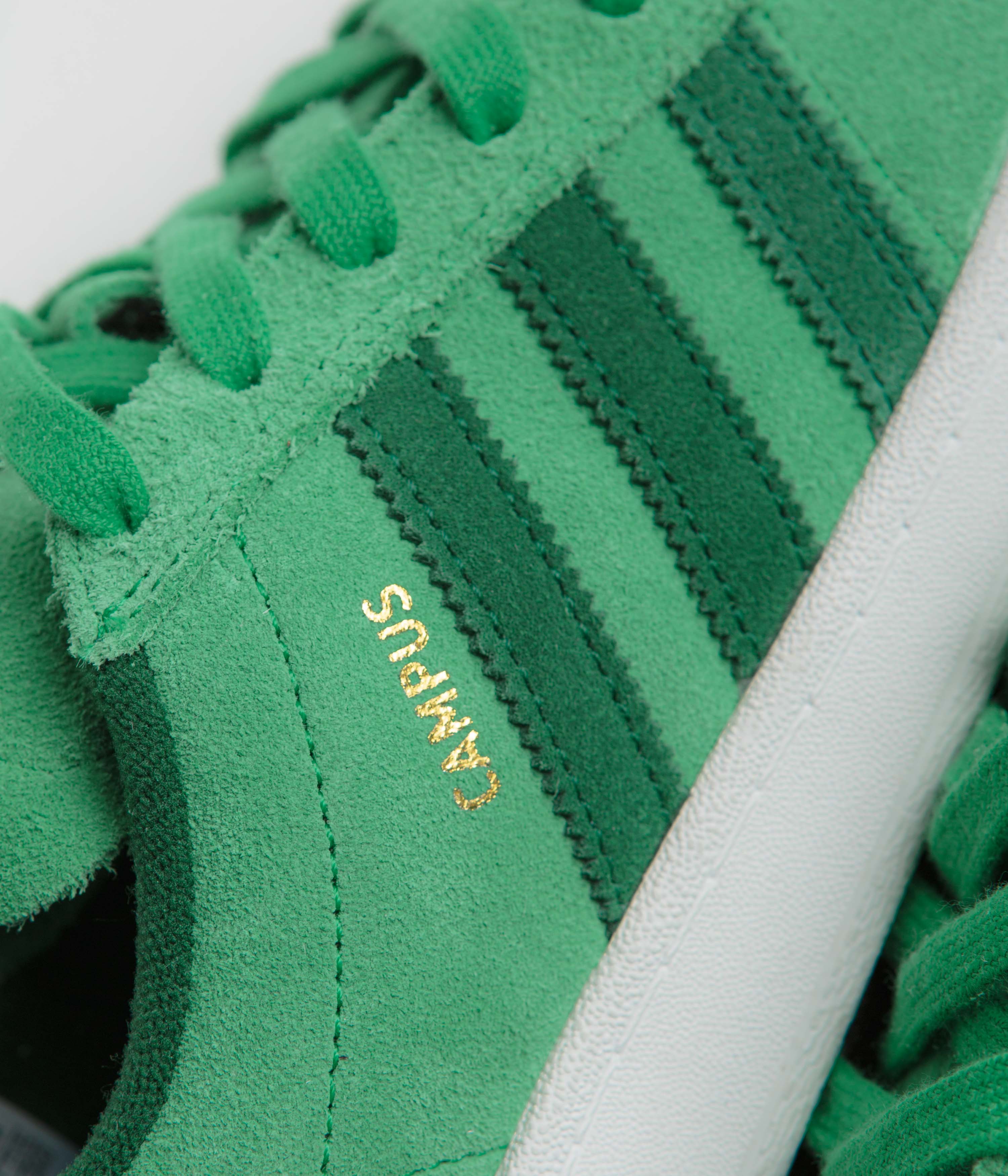 Adidas Campus ADV Shoes for Men & Women - Court Green, Collegiate Green & FTWR White - Casual Sneakers for Streetwear & Everyday Comfort