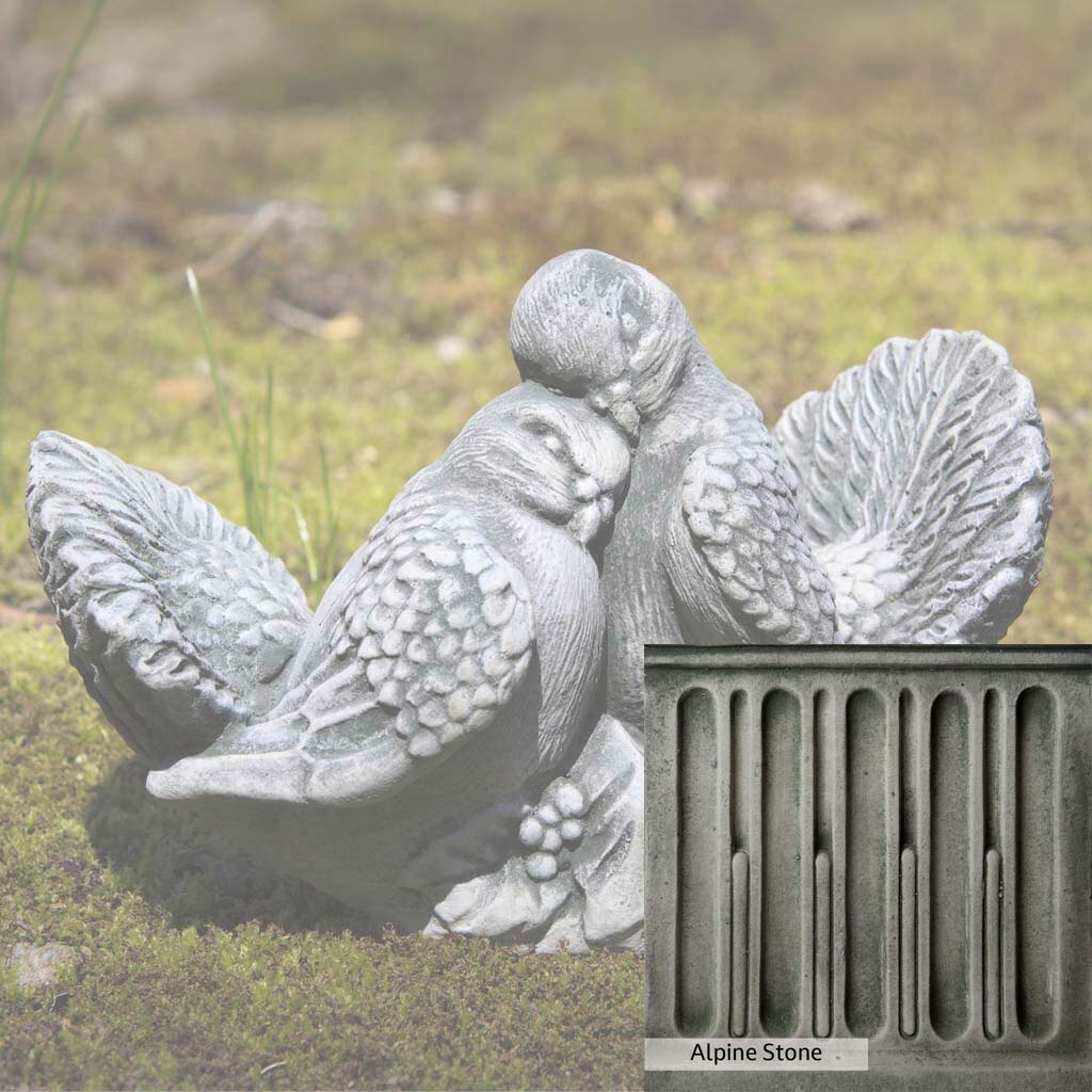 Campania International Dove Small Pair Garden Statue - Elegant Outdoor Decor for Patio, Yard & Garden - Perfect for Wedding, Anniversary & Home Decoration Gifts