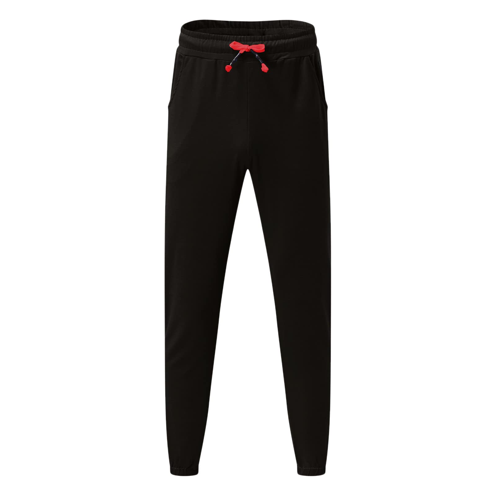 Funny Men's Lounge Pants with Pockets - Relaxed Fit Jogger Sweatpants Drawstring Trousers for Home, Gym & Casual Wear
