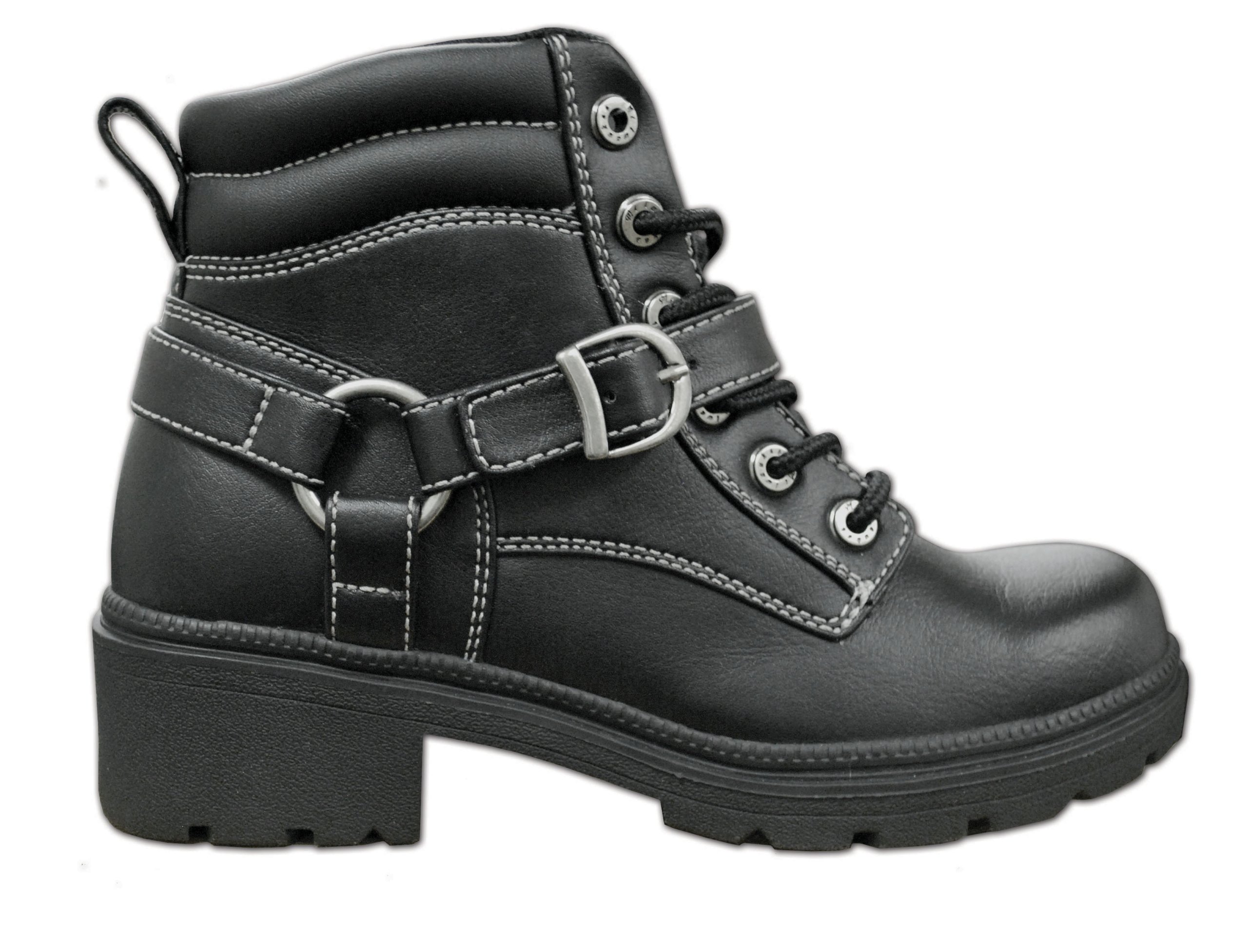 Milwaukee Motorcycle Clothing Company Women's Paragon Boots - Black, Size 6 - Waterproof & Durable Riding Boots for Women Motorcyclists - Perfect for Harley Davidson & Cruiser Bikes