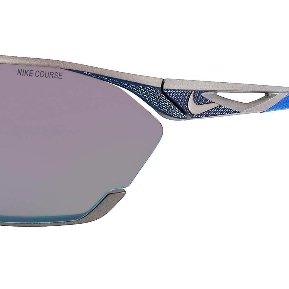 Nike Stratus Rectangular Sunglasses for Men & Women - UV Protection Polarized Lens - Stylish Sporty Fashion Shades for Running, Driving & Outdoor Activities