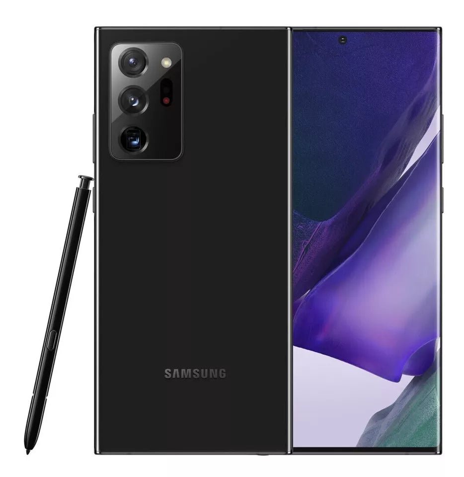 Unlocked Samsung Galaxy Note 20 Ultra 5G SM-N986U 128GB Black CDMA Smartphone (C Grade) - Perfect for Business Professionals & Mobile Gamers