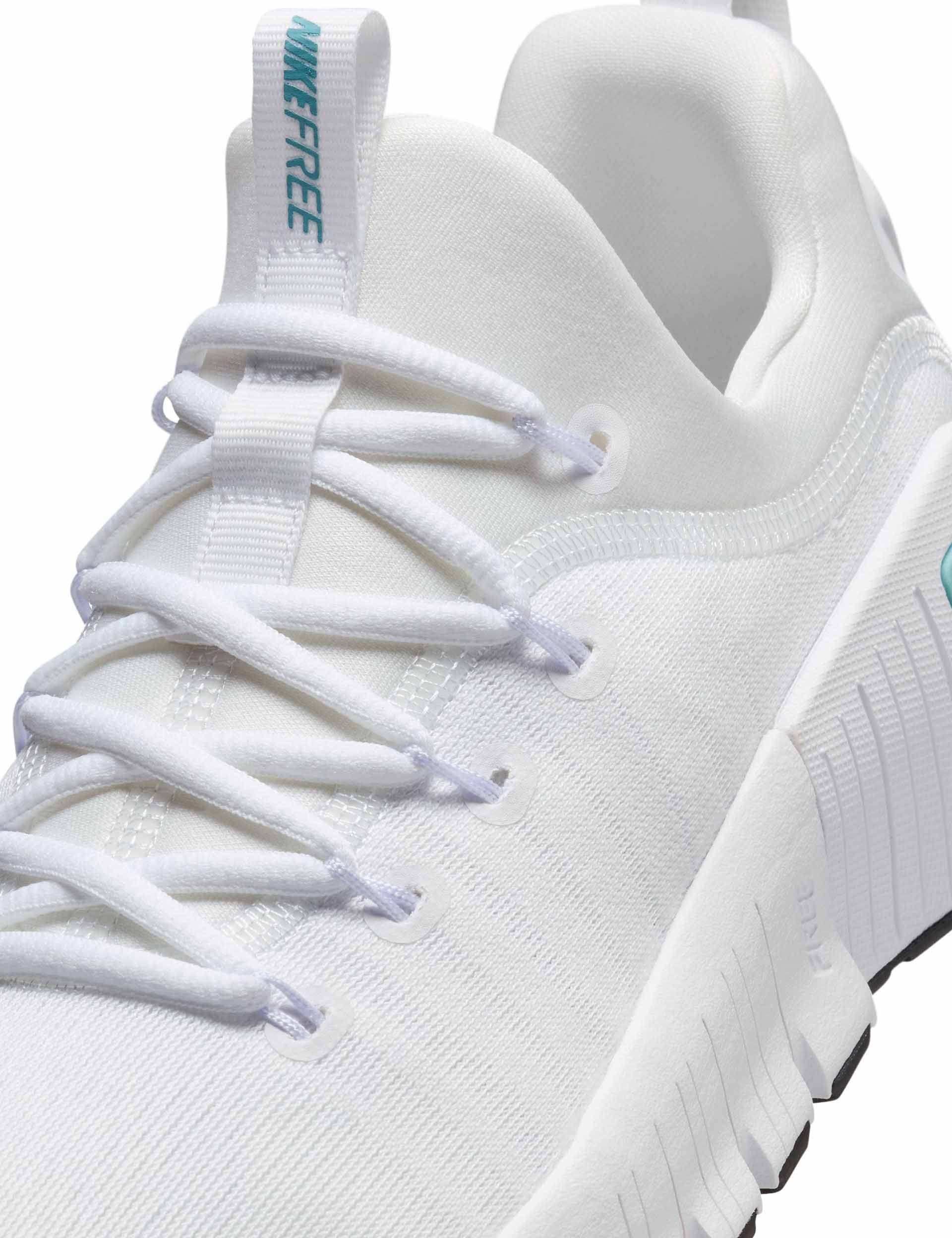 Nike Free Metcon 6 Training Shoes - White/Denim Turquoise/Black/Hot Punch - Perfect for CrossFit, Gym Workouts & Weightlifting