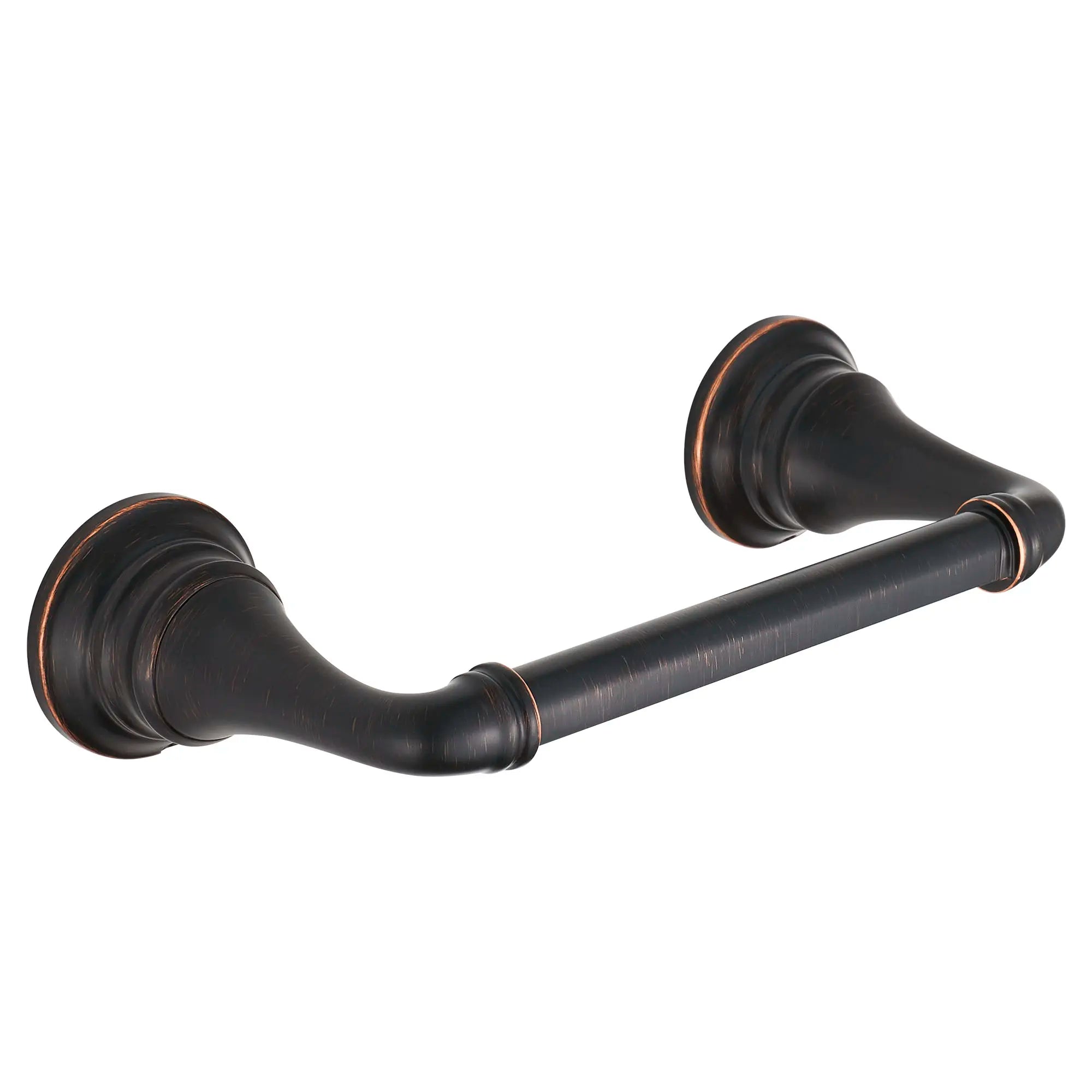 Delancey® Modern Toilet Paper Holder - Wall Mounted Bathroom Tissue Roll Stand - Durable Stainless Steel for Home, Hotel, and Office Use