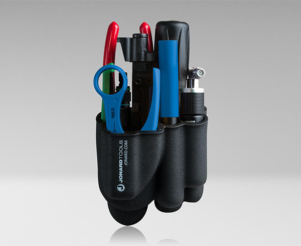 Professional COAX Cable Tool Kit with Dual Compression Tool - Perfect for Home Theater, Internet & Satellite TV Installation