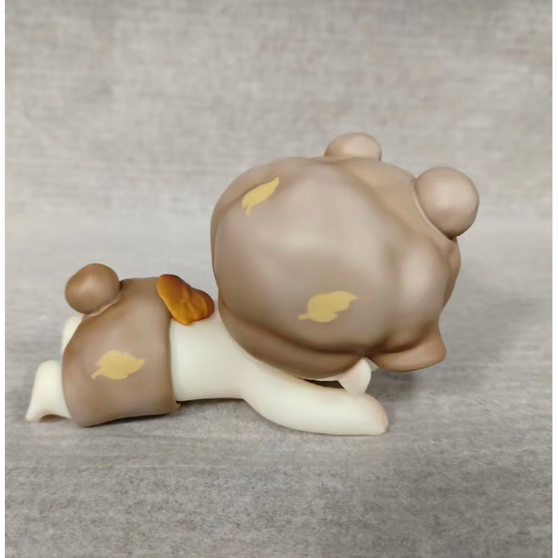 DIMOO Lay Down Bear Limited Edition Collectible Figure - Cute Plush Toy for Home Decor, Gift, and Display