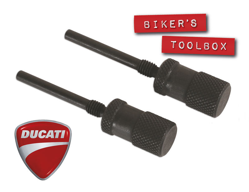 Ducati 3 Valve Camshaft Locking Pins - High Performance Motorcycle Engine Tool for Timing Belt Replacement & Maintenance