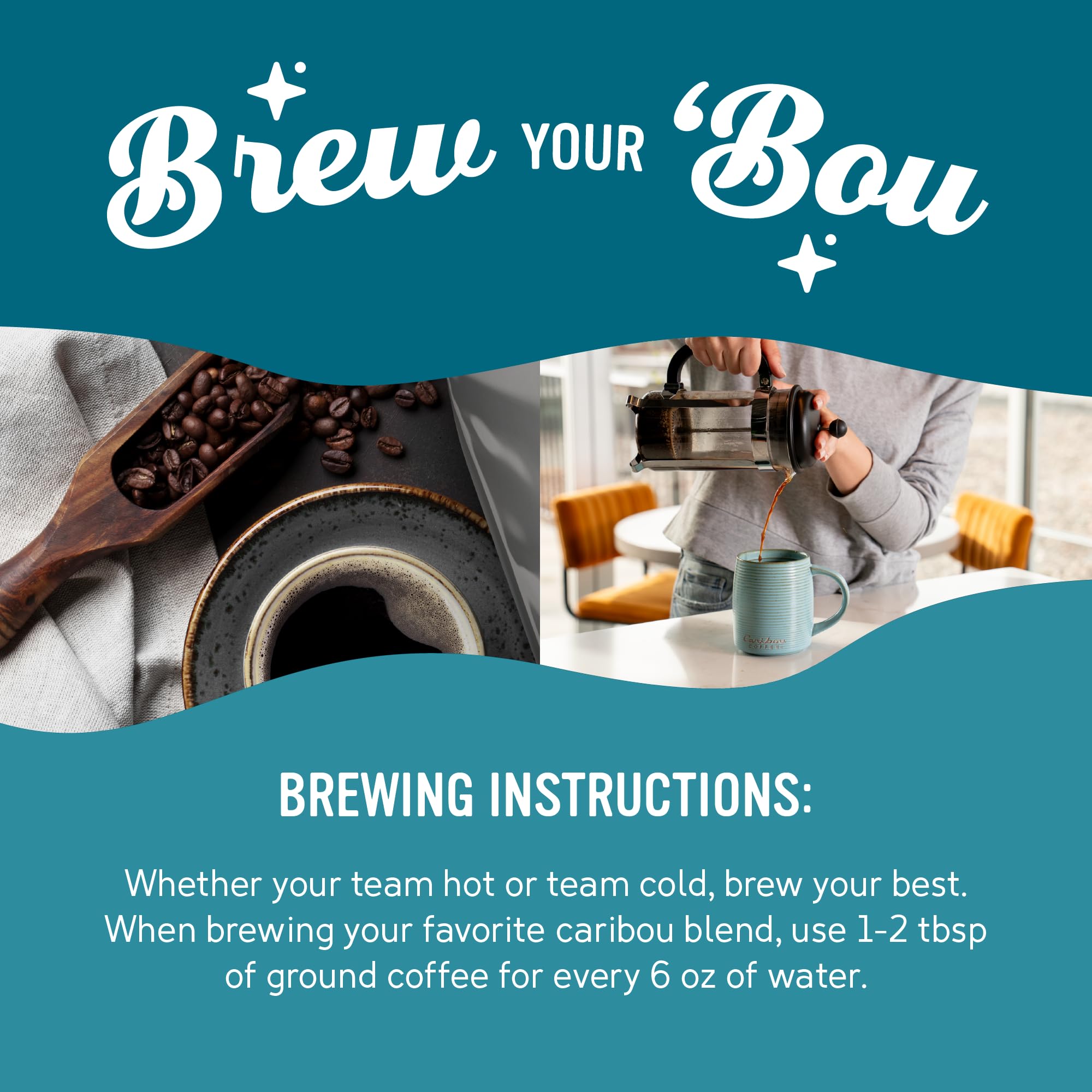 Caribou Coffee Vanilla Hazelnut Dreamstate Flavored Ground Coffee - 66oz (6 x 11oz Bags) | Rich Aroma & Smooth Taste | Perfect for Morning Brew, Office Break & Cozy Evenings