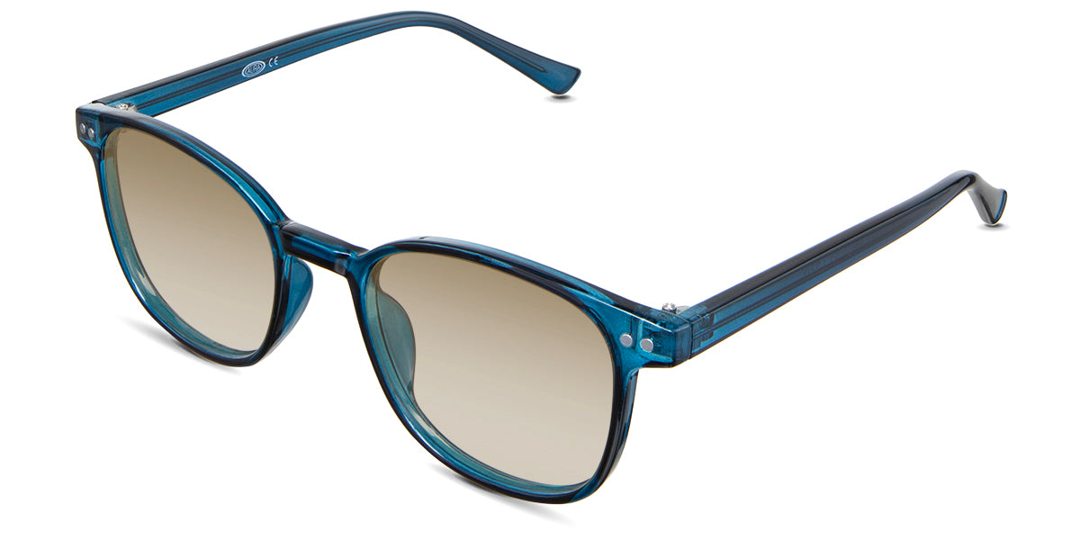 Davie Men's Prescription Sunglasses - UV Protection, Polarized Lenses for Driving, Fishing & Outdoor Activities