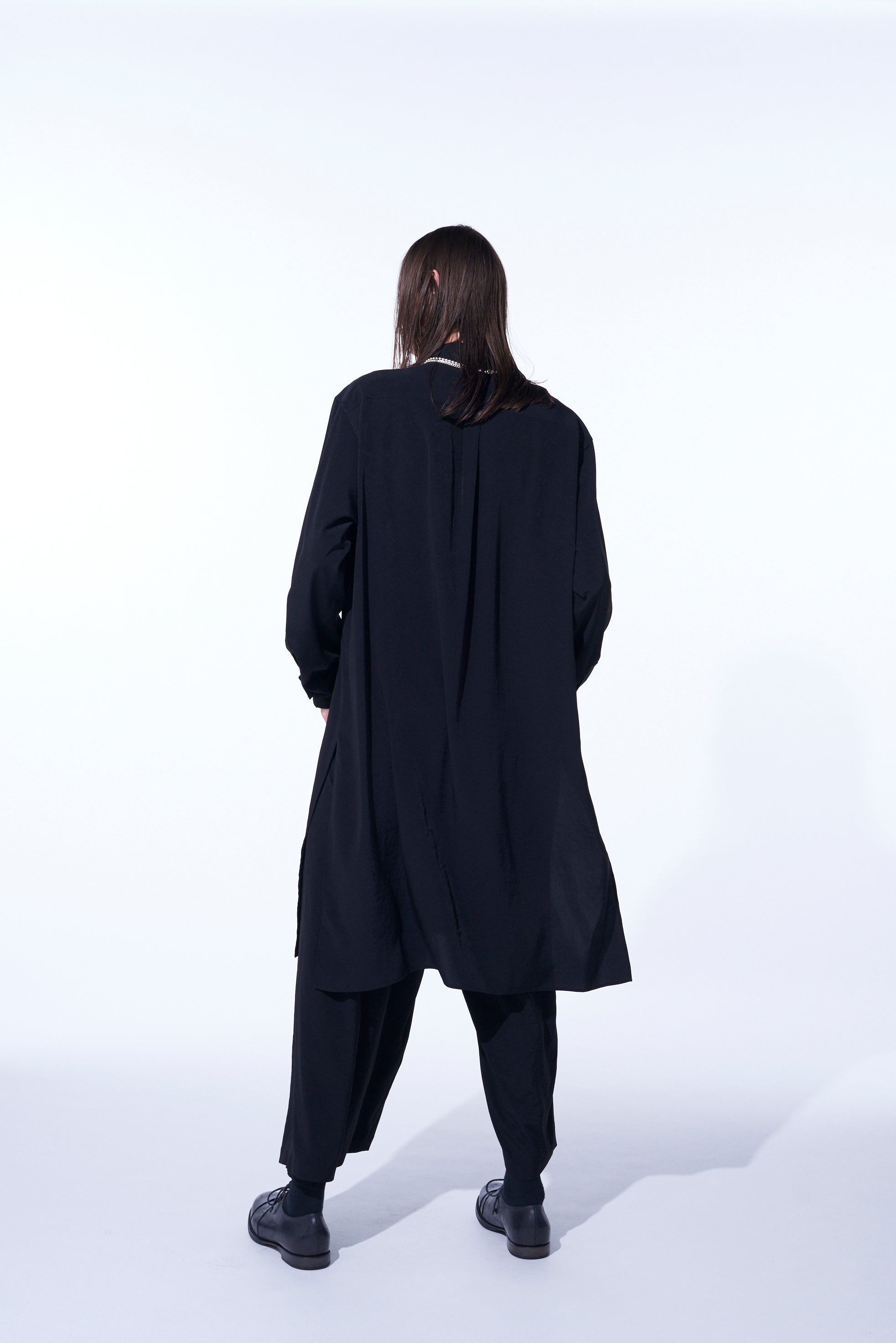 CREPE DE CHINE Regular Collar Loose Fit Long Sleeve Shirt for Women - Elegant Casual & Office Wear