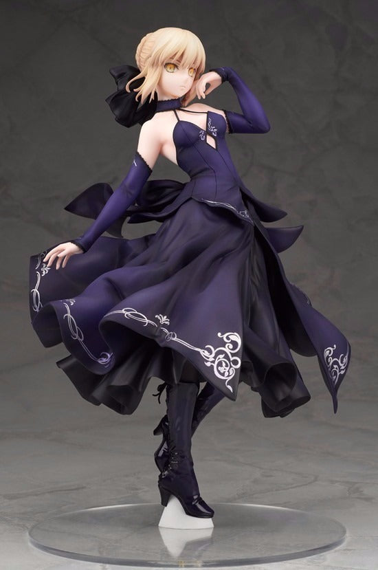 Fate/Grand Order Saber Alter 1/7 Scale Figure - Artoria Pendragon Alter Dress Version - Anime Collectible Statue for Display & Home Decor