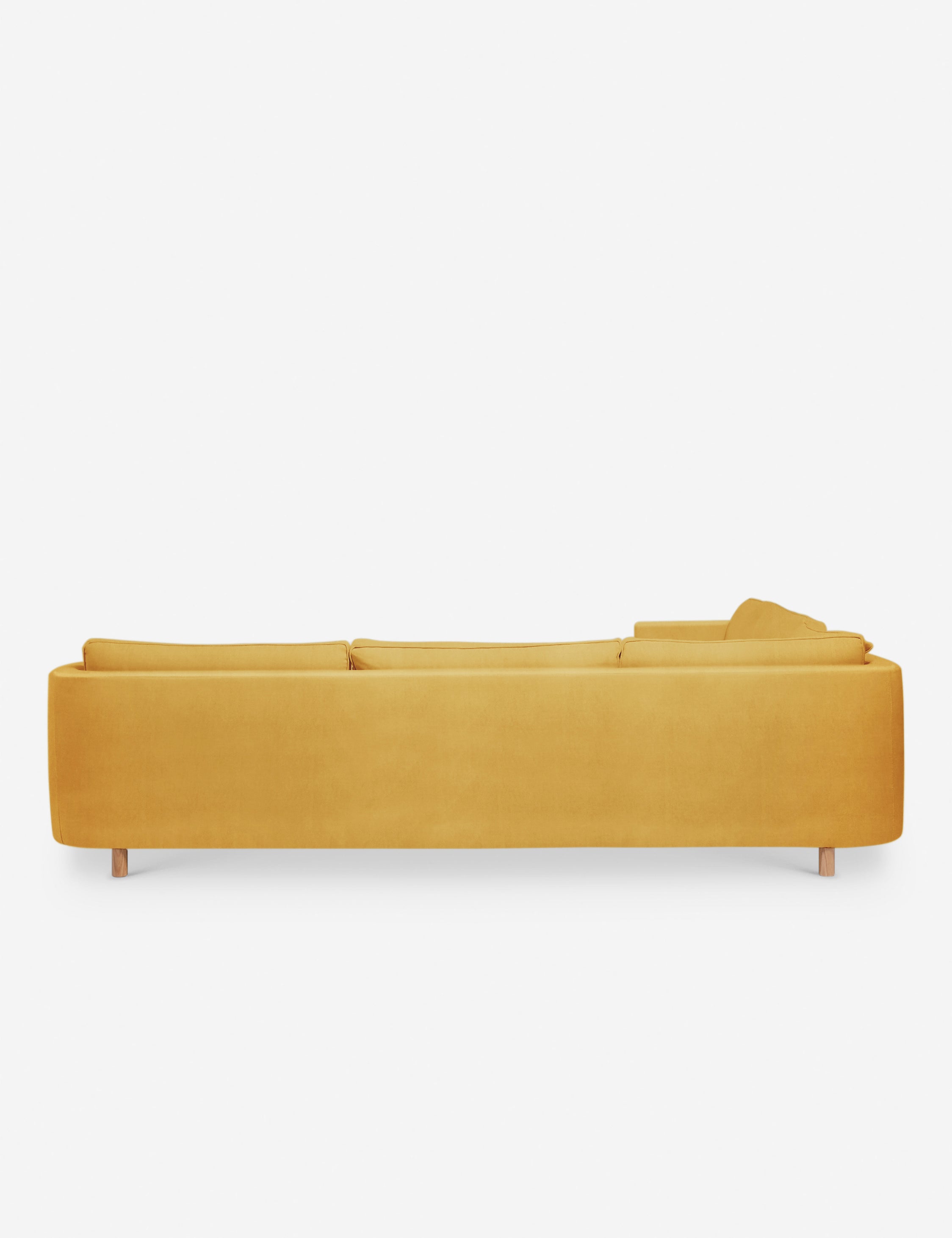 Belmont Corner Sectional Sofa by Ginny Macdonald - Modern L-Shaped Couch for Living Room, Family Room & Lounge Areas