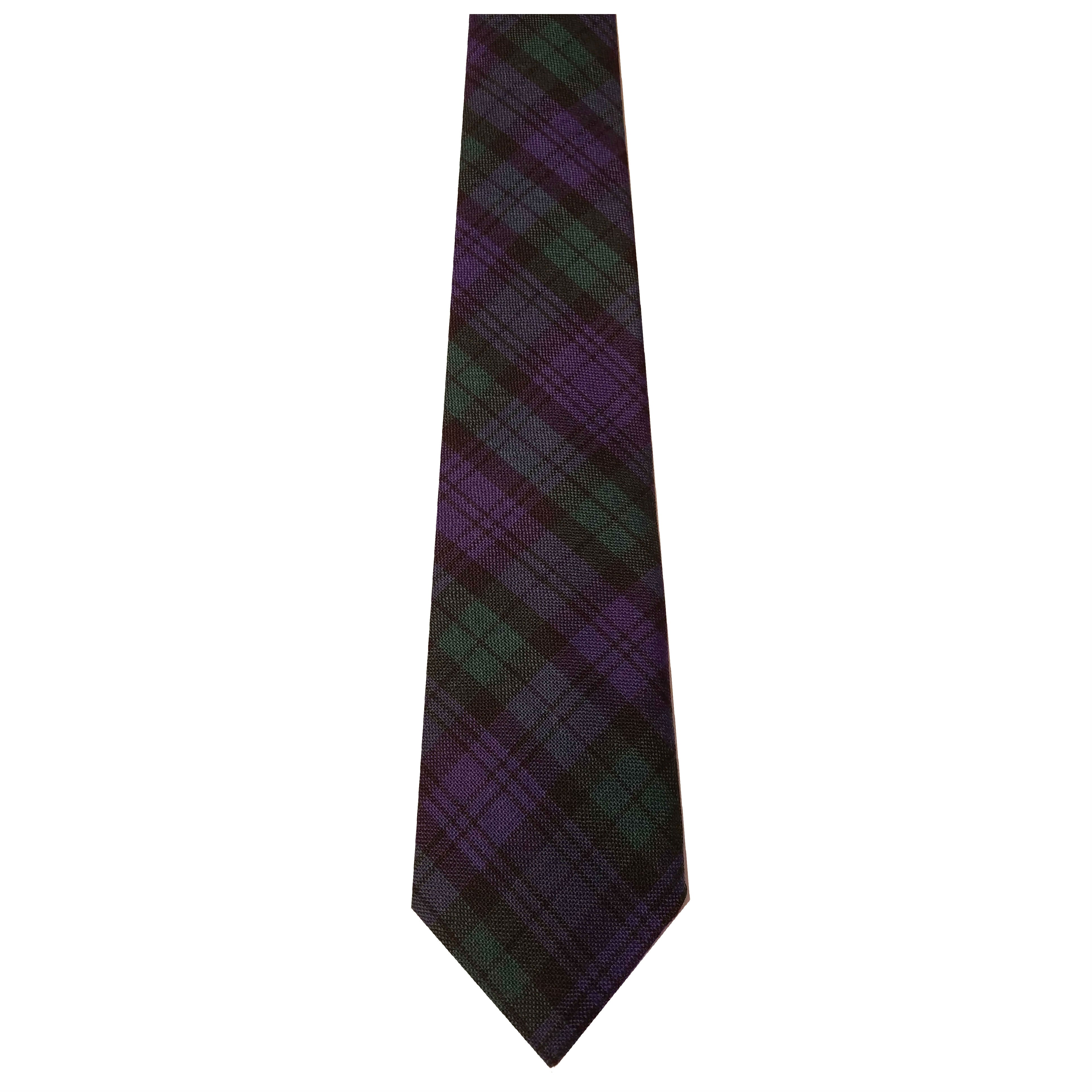 Premium Wool Tartan Neckties for Men - 99 Modern Color Patterns | Perfect for Weddings, Business & Formal Events