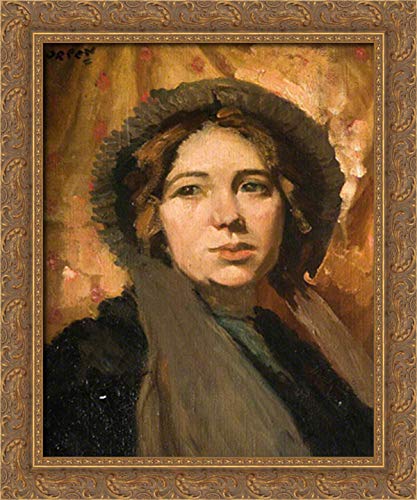 20x24 Gold Ornate Wood Framed Canvas Art - William Orpen Reproduction - Perfect for Living Room, Bedroom & Office Wall Decor