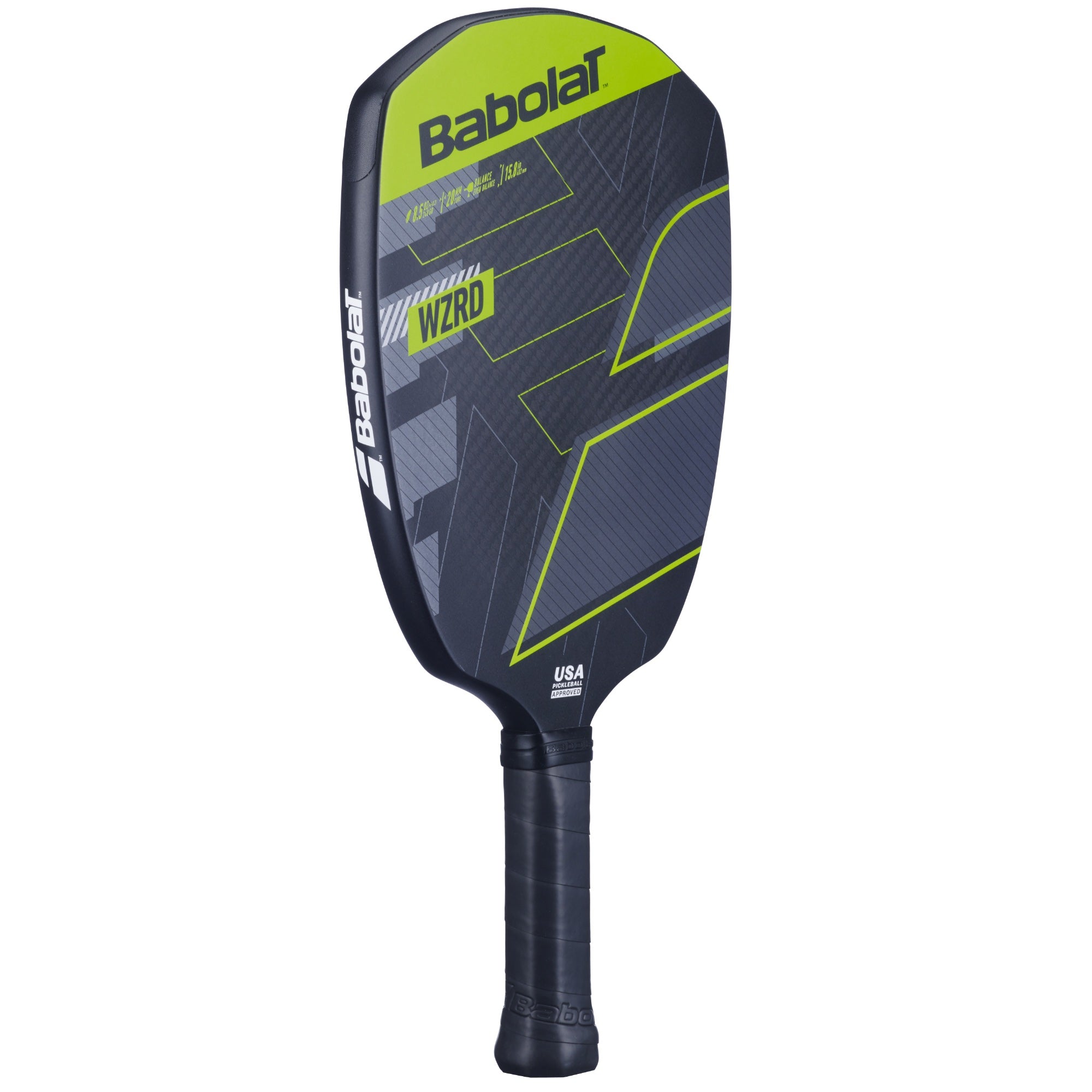 Babolat WZRD Pickleball Paddle - Carbon Fiber Face & Comfort Grip - Perfect for Competitive Play & Outdoor Recreation