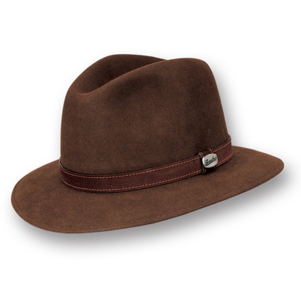 Borsalino Marco Casual Crusher Hat for Men - Lightweight & Breathable Summer Sun Hat - Perfect for Outdoor, Beach, Travel & Daily Wear