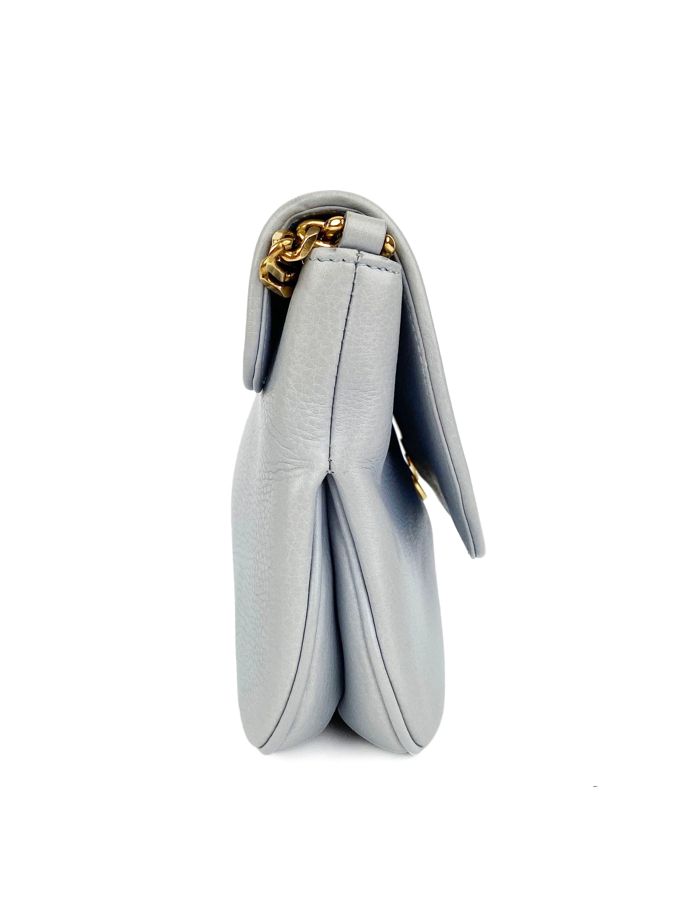 Gucci 1973 Bucharest Bag in Pale Blue - Luxury Crossbody Handbag for Women, Perfect for Parties, Travel & Everyday Use